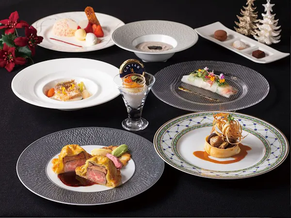 クリスマス・プレミアムディナー付きプラン(2食付き/パークチケット購入可能)