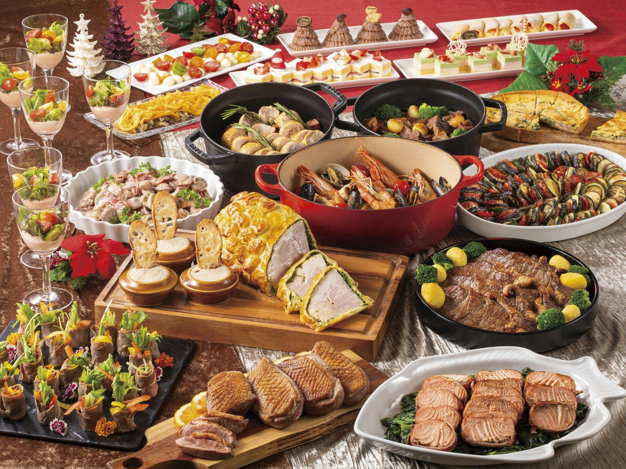 ＜お食事時間17:00-＞煌めくクリスマス・ディナービュッフェ付き（夕食付／パークチケット購入可能）