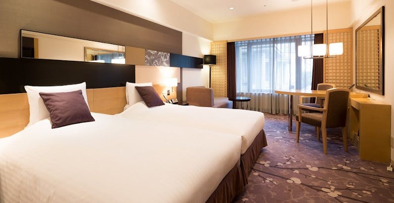 スーペリアツイン シングルユース 禁煙 気ままに一人旅 素泊まり 洗い場付きバスルームが人気 36平米以上のゆったりステイプラン 京都ブライトンホテル 一休 Com