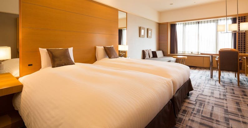 エグゼクティブツイン 禁煙 当日限定 素泊まりプラン 駐車場終日無料 チェックアウト12時でゆったりプラン 京都ブライトンホテル 一休 Com