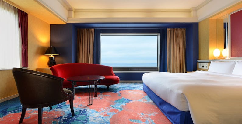 禁煙 スーペリアコーナーダブル 51平米 淑女の休日 Aveda オリジナルアメニティやレイトチェックアウトなど女性に嬉しい特典付プラン ホテルニューオータニ幕張 一休 Com