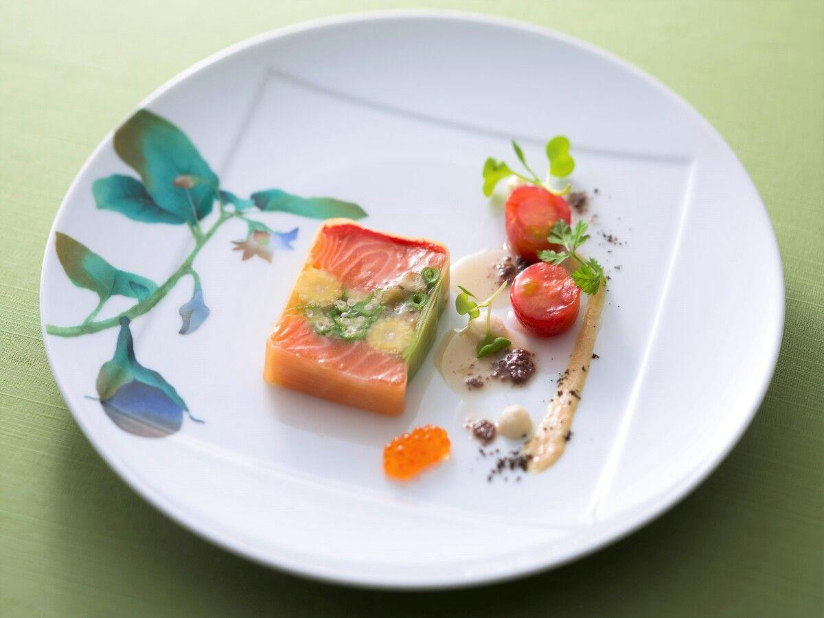 ※食のロイヤル※お箸で愉しむフレンチ　シェフ厳選の京野菜にお魚と国産牛のWメイン2食付（18:00～