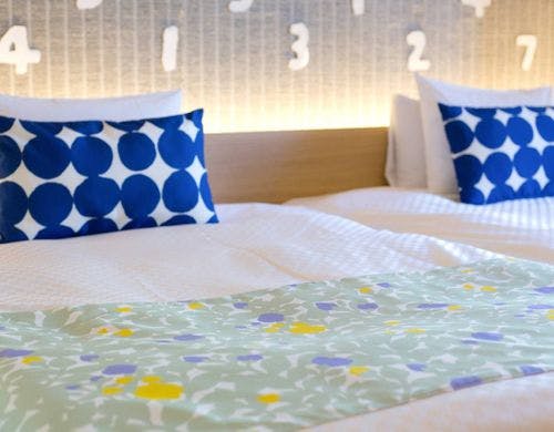 SOU・SOU ROOM　ベッドスロー・クッション