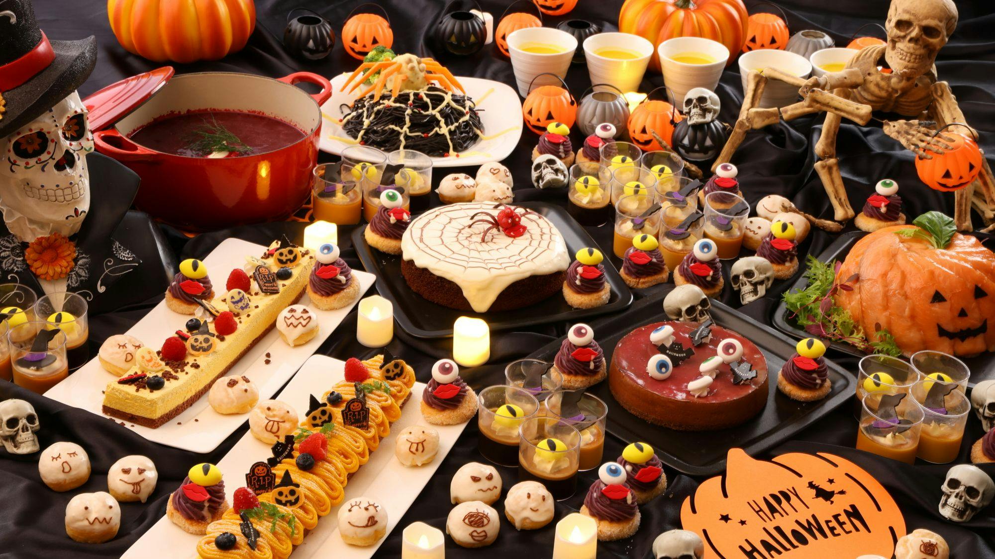 【ハロウィンを楽しく】ハロウィン特別ブッフェプラン2食付 ※添い寝幼児無料※