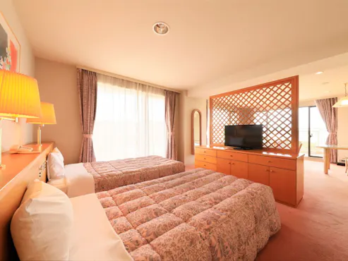 ふかふかのベッドで心地よい眠りへ