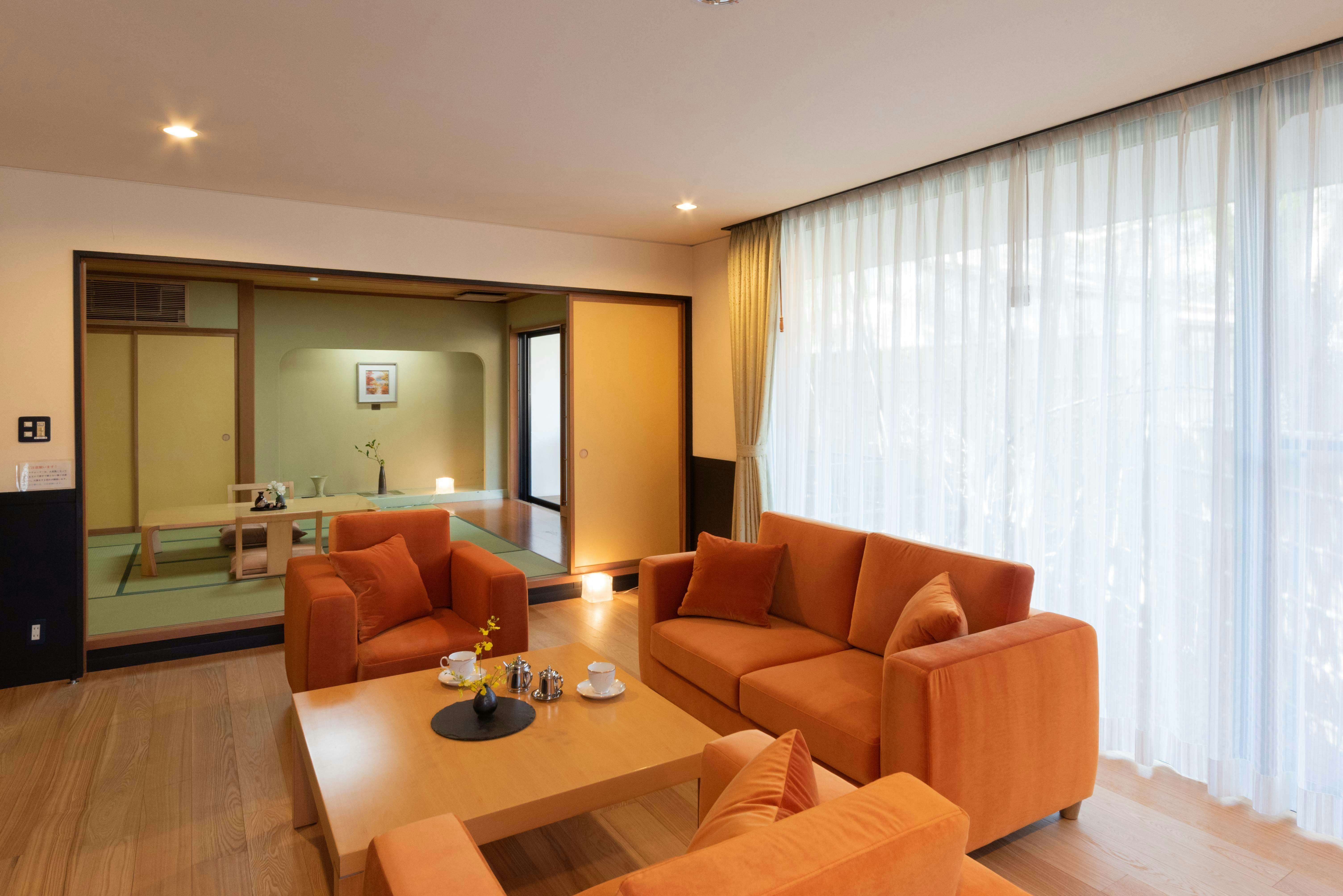 香３部屋＆源泉かけ流し檜風呂付