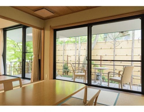 ３部屋＆源泉かけ流し石風呂付