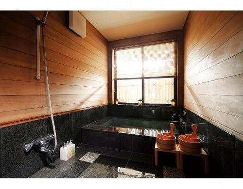 桜温泉付き内風呂