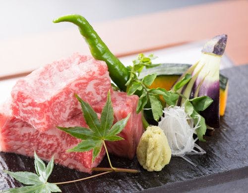 うねめ牛の陶板焼き