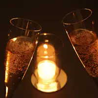 特典のスパークリングワイン