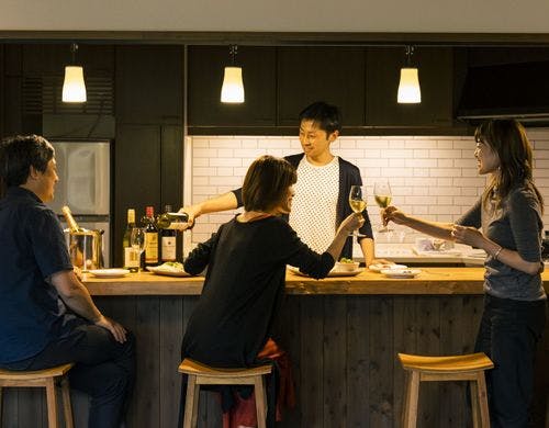 The manor houseのキッチン