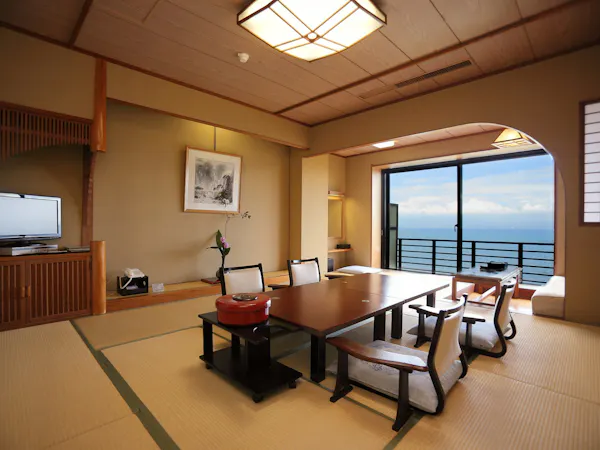 海側和室でゆったりお過ごし下さい(一例)