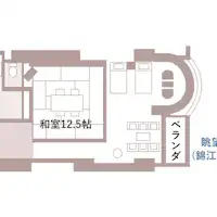 Denah Kamar (Rikyuu - Kamar Gaya Jepang dan Barat)