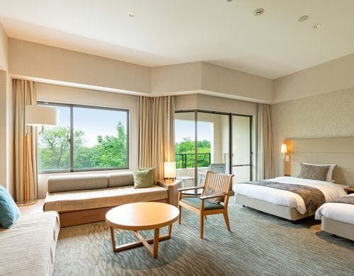 スーペリアツイン（38平米、定員4名）