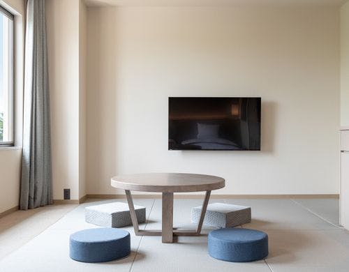 和モダンツイン（34平米、定員4名）