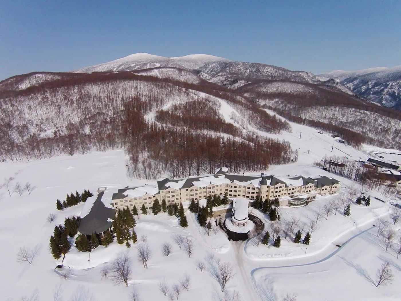 EN RESORT Grandeco Hotel:雪の裏磐梯とホテル