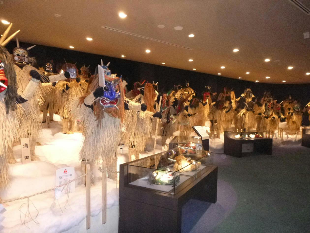 ＜「なまはげ館」・「男鹿真山伝承館」チケット付き＞会いにいける「なまはげ」！