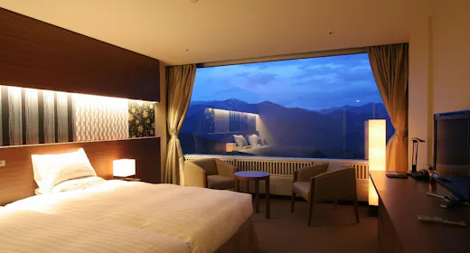 Room with carefully designed interior