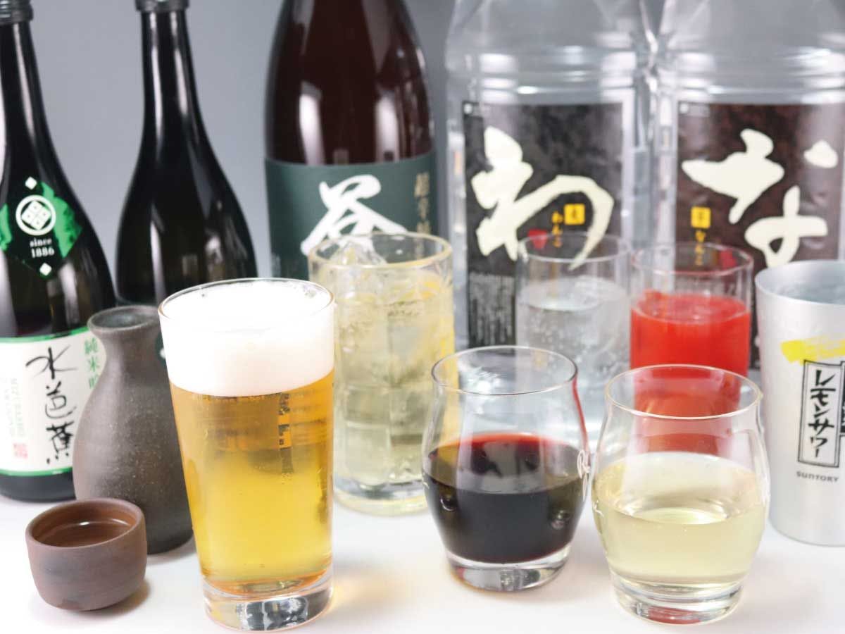 所有晚餐自助餐方案皆含暢飲！
