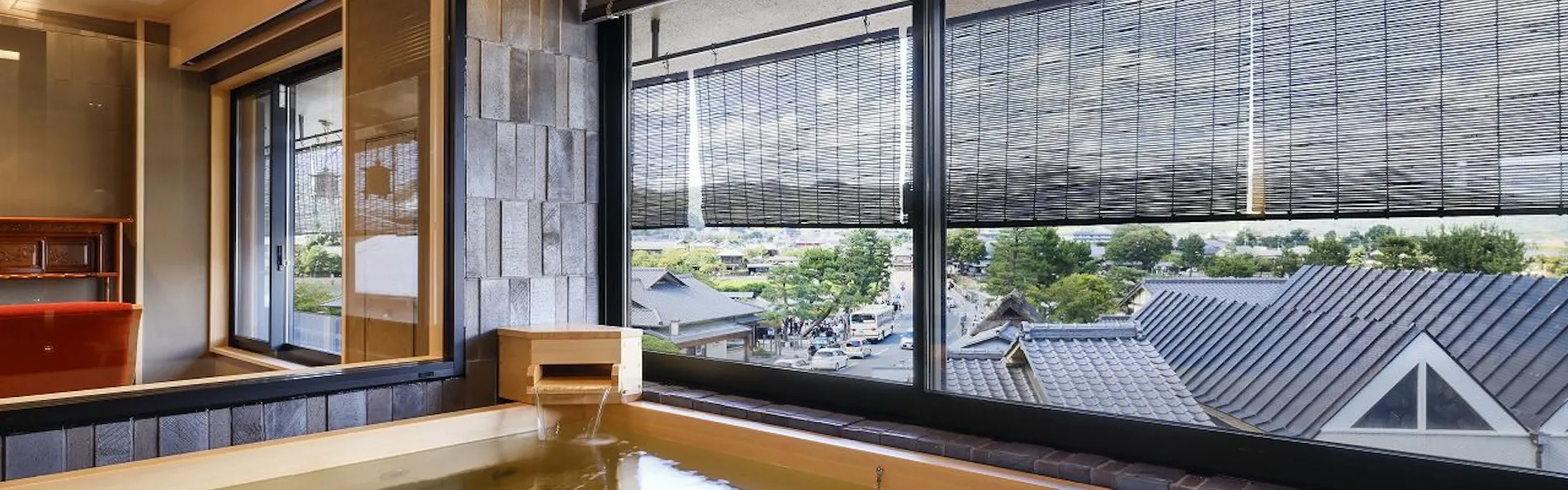 京都 嵐山温泉 渡月亭