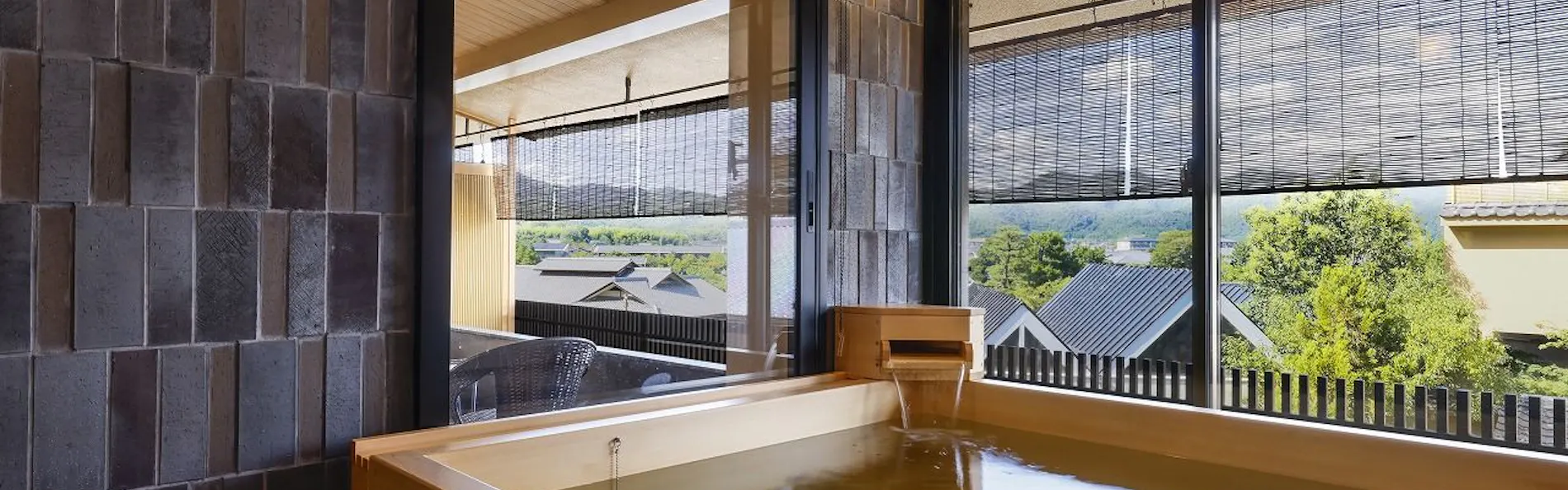 京都 嵐山温泉 渡月亭