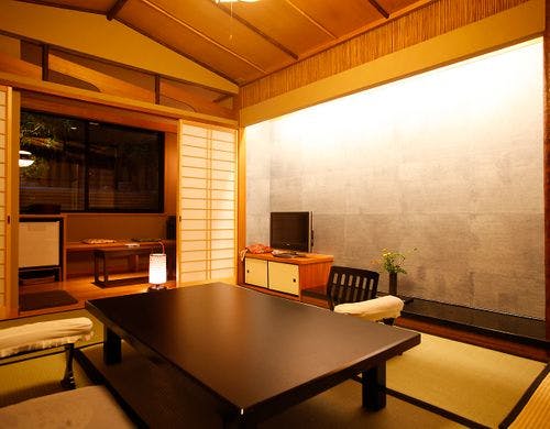 【秀山閣】檜内風呂付客室（6畳）