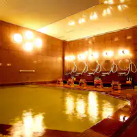 天然温泉の大浴場