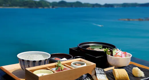 【朝食付き】勝浦漁港の漁師の朝をテーマにした和朝食御膳