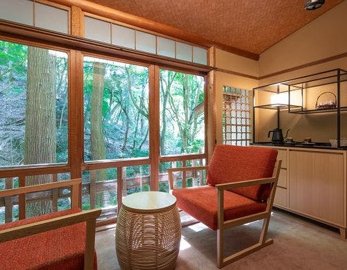 離れ家「萩」の間。和室１０畳。