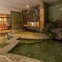 【大浴場:室內浴池】「菊花浴池」