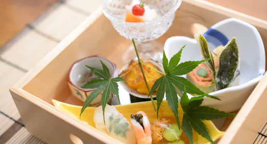 【食事処】上質な懐石料理料理を少しずつじっくりと楽しむ 少量懐石プラン