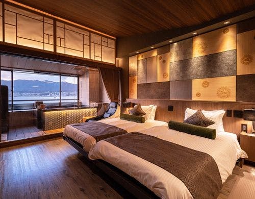 【オトナの休日】半露天風呂付客室「瑞」