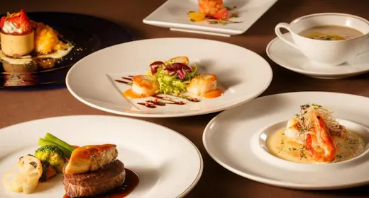 【17:30晚餐開始】半份全套餐晚餐【含兩餐】