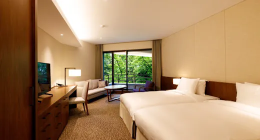 豪華雙床房(2樓)附陽台