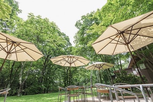 ※楓葉休息室花園露台