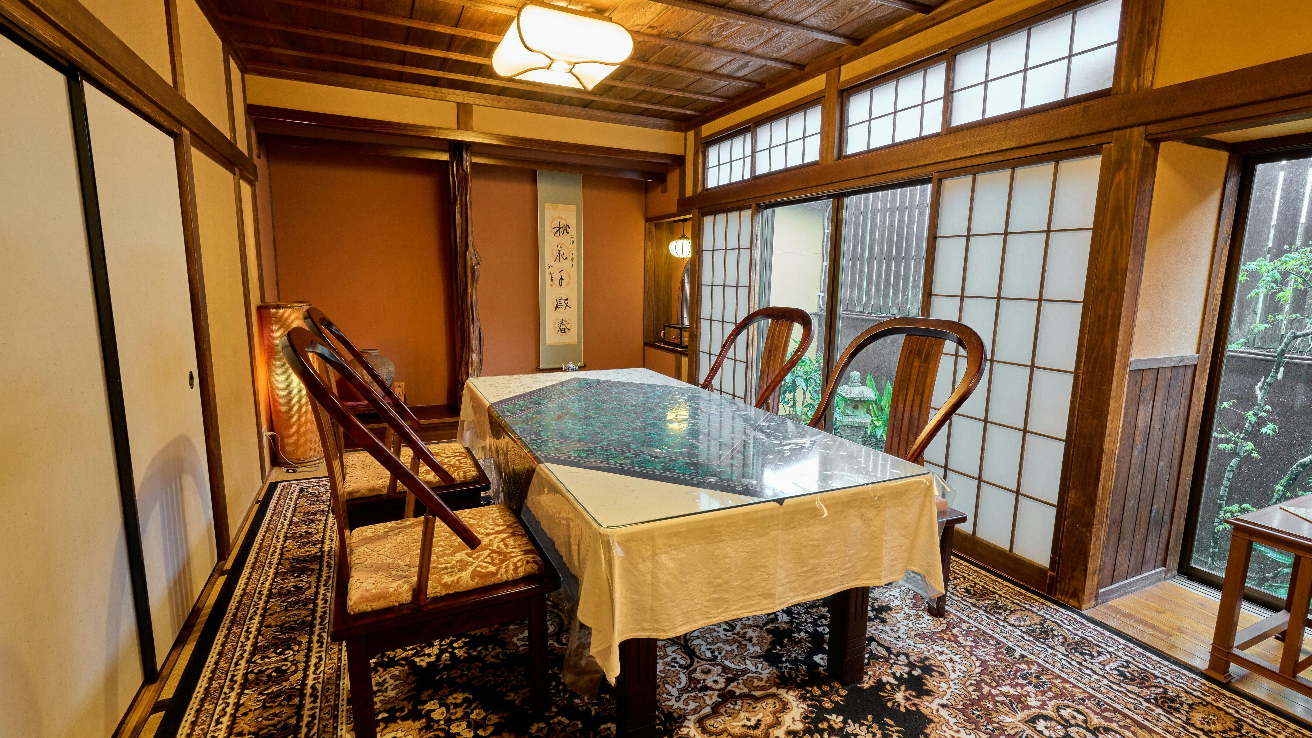 古民家ならではの落ち着いた空間