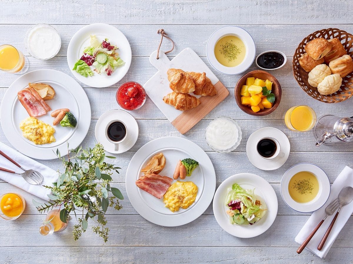 Japanese and Western breakfast buffet image (Western cuisine)