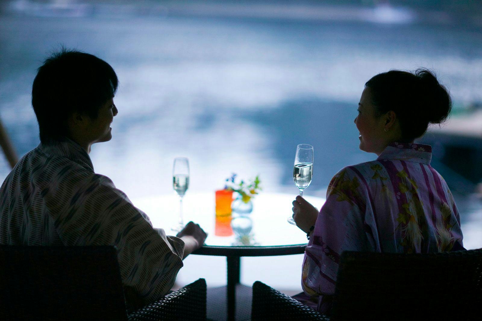 【二人旅プラン】誰にも邪魔されない贅沢を「貸切風呂」＆「朝夕個室食事付」ふたりだけの特別な時間