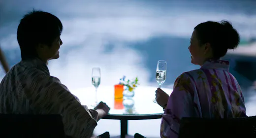 【二人旅プラン】誰にも邪魔されない贅沢を「貸切風呂」&「朝夕個室食事付」ふたりだけの特別な時間