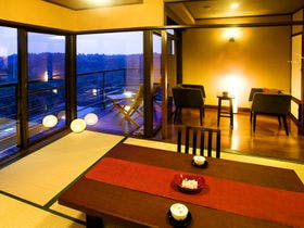 日本百景に囲まれた洞窟風呂の宿　百楽荘　能登九十九湾 1枚目