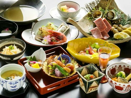 能登の幸をふんだんに使った会席