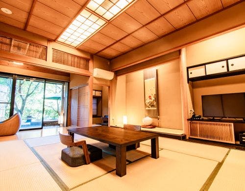 露天風呂付特別室一例