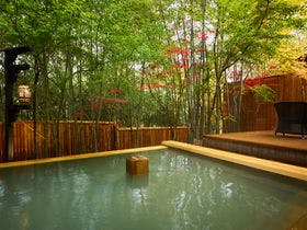 秘境 白川源泉 山荘竹ふえ