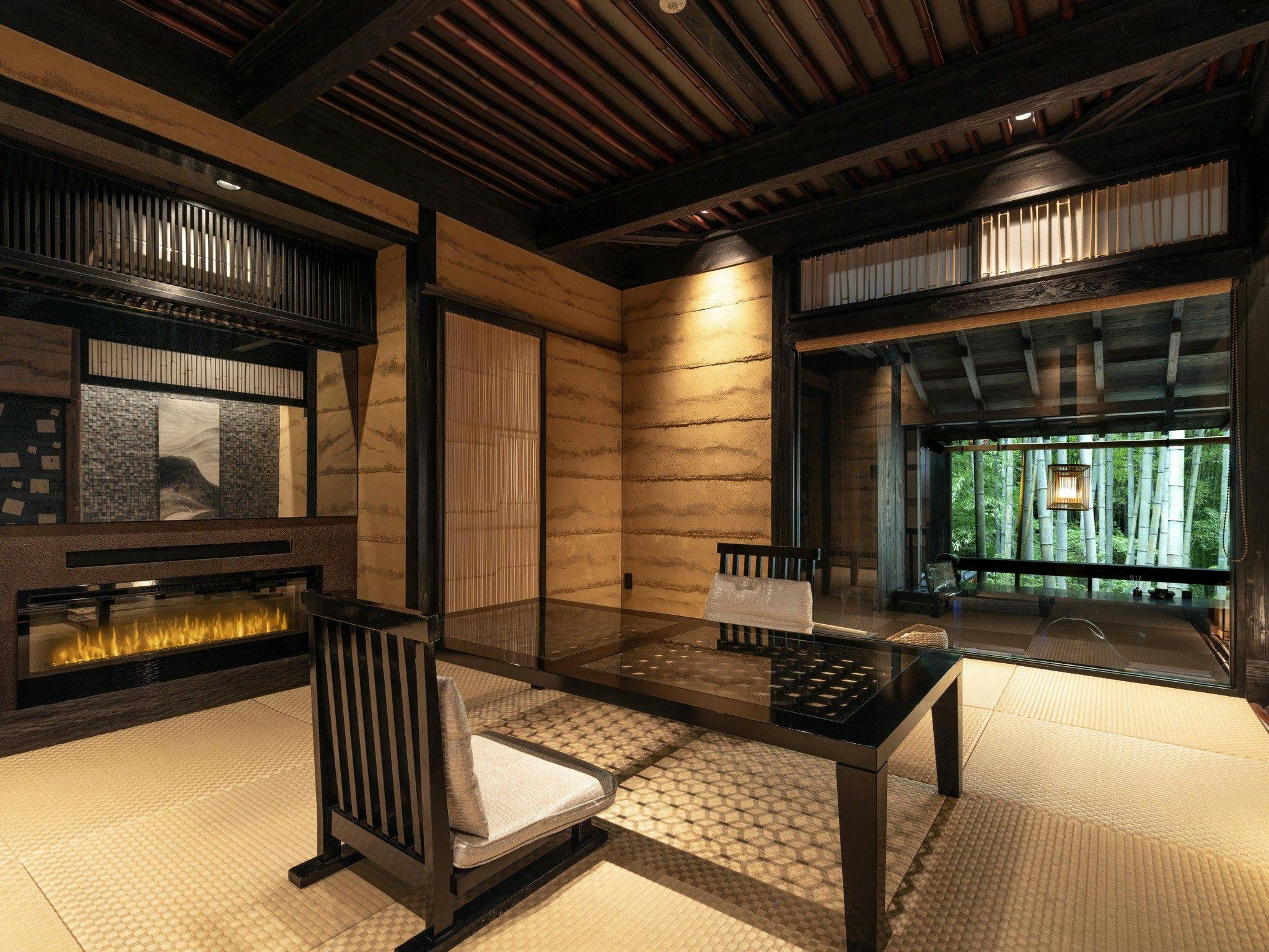 秘境 白川源泉 山荘 竹ふえ - ナチュラルステイプラン - 本館【笹響