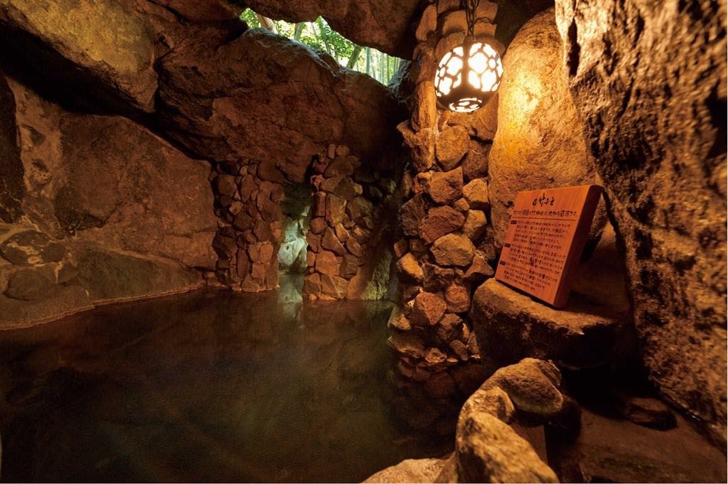 秘境　白川源泉　山荘　竹ふえ