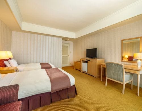 ツインルーム　客室からの景色（一例）