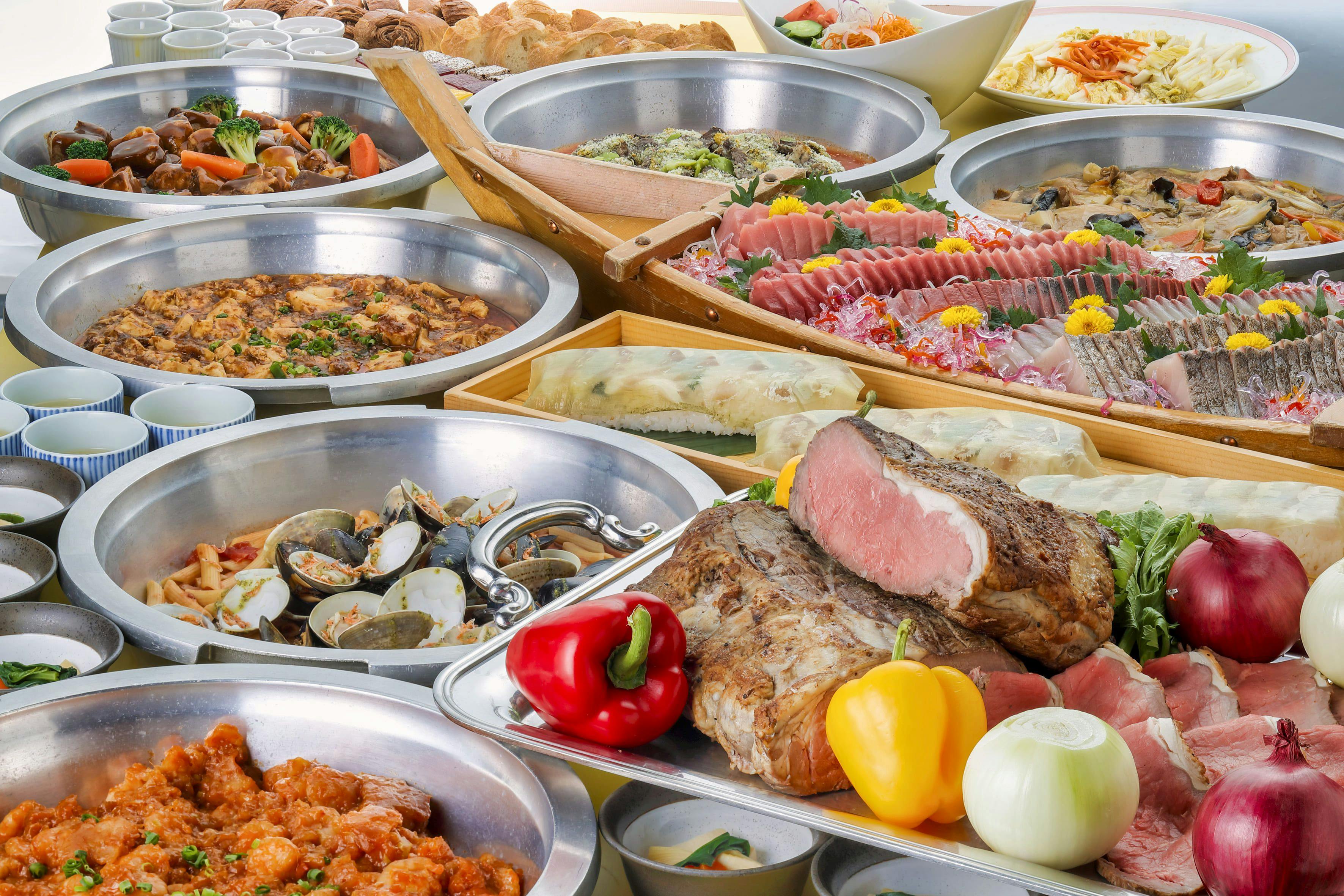 Tiệc buffet tối (ví dụ)