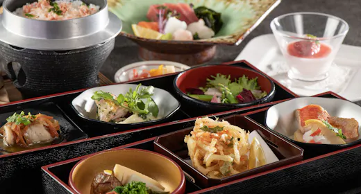 <夕食時間:19時30分開始>【季節の御膳】旬を生かした料理を気軽に愉しむ!天城御膳プラン【2食付】