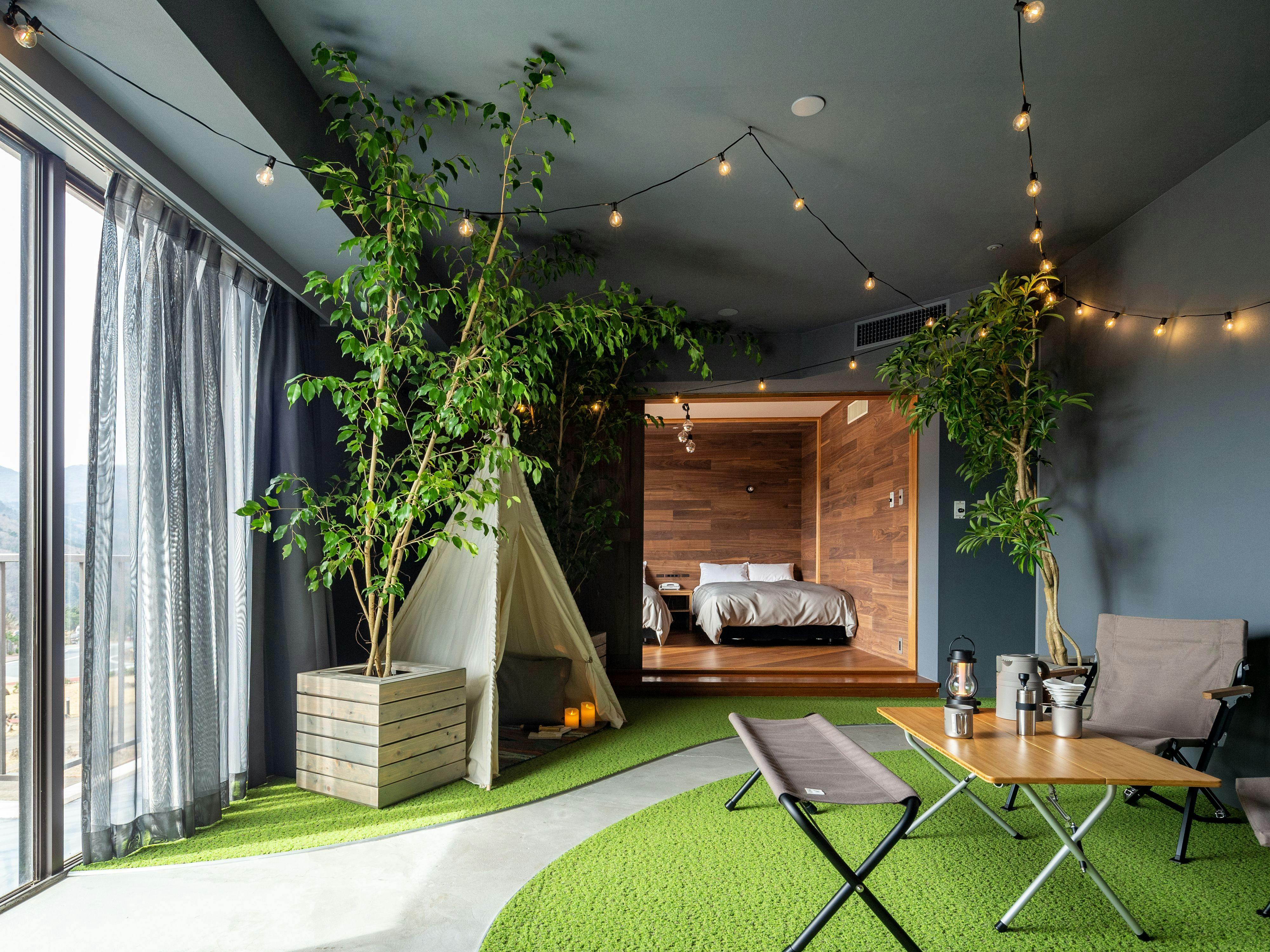 【客室】キャンプの部屋