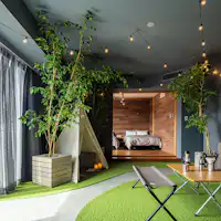 【客室】キャンプの部屋